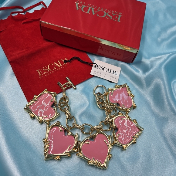 Authentic Bracelet Vintage by ESCADA Margaret Lay Early 1990s Germany - Picture 14 of 16